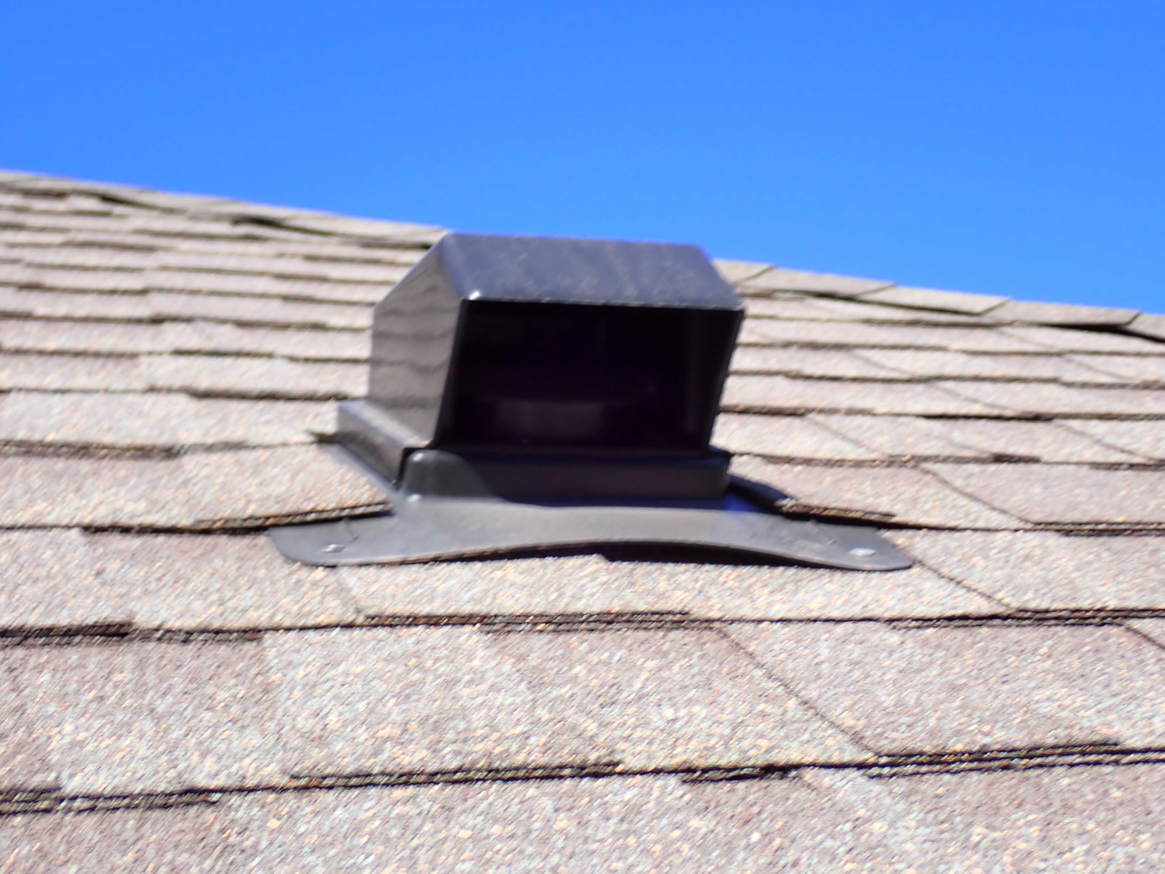 Roof vent pipe inspection finding