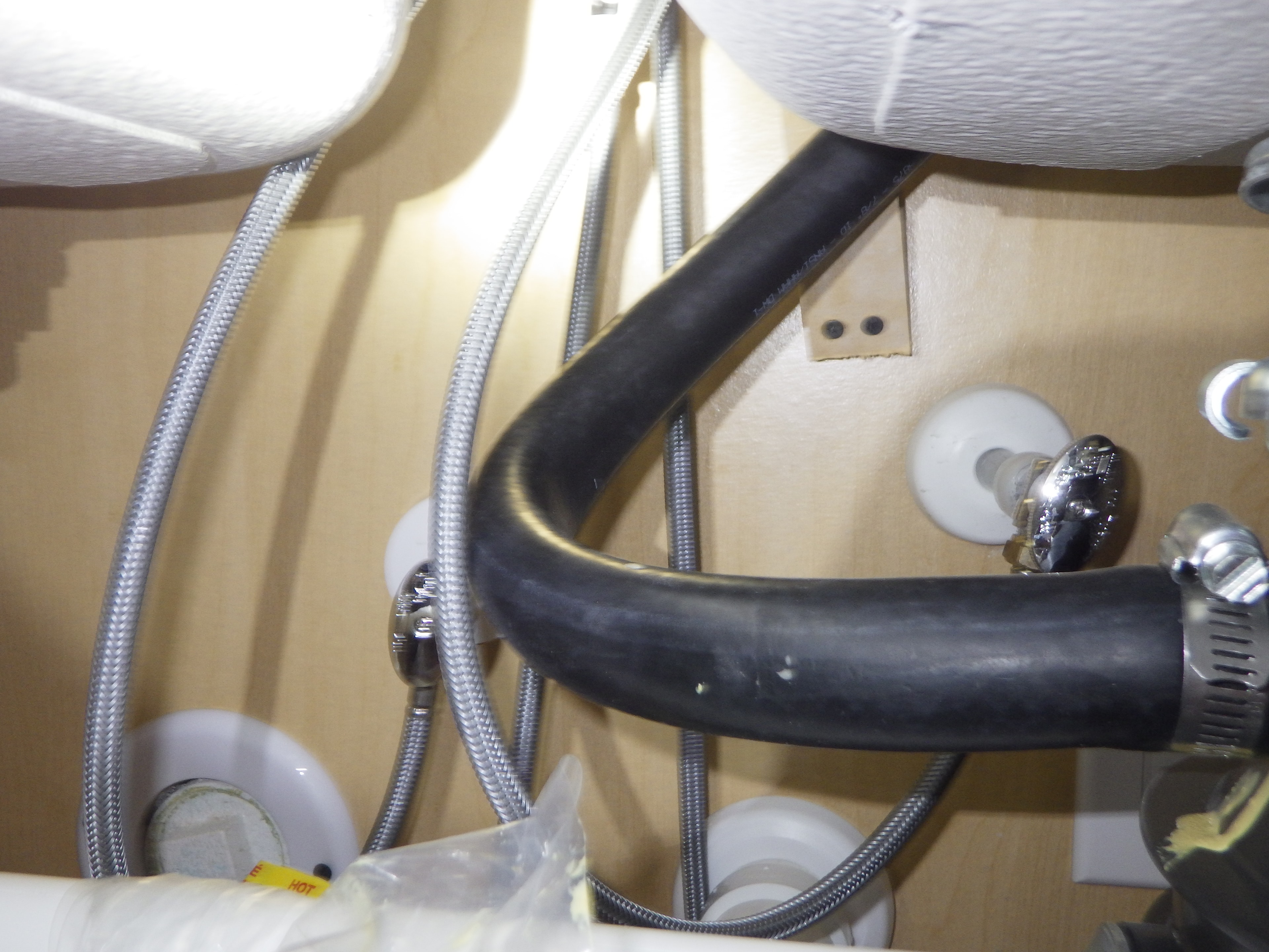 Plumbing pipes inspection finding